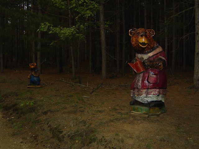 Mom and Son Bear